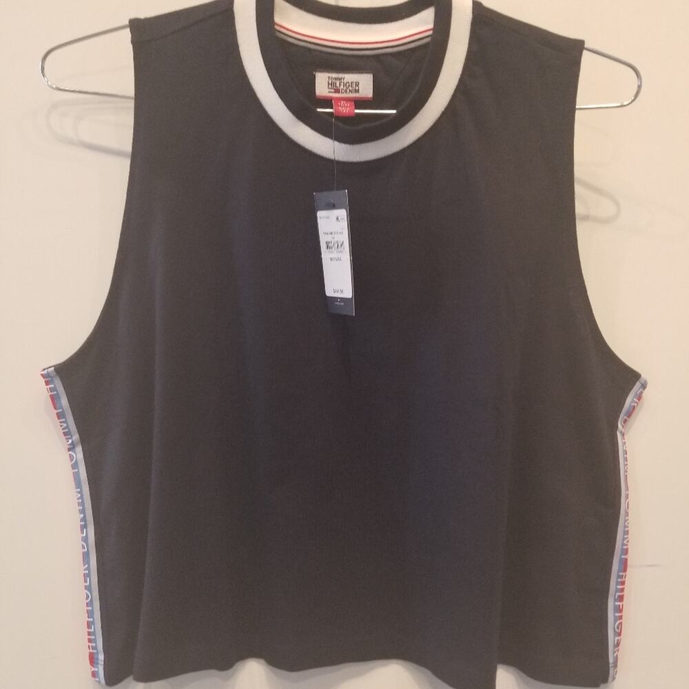 Tommy Hilfiger Denim NEW Sleeveles Tank Round Neck Comfortable Women's‎ Size XL